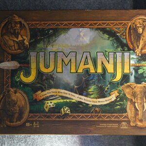 Jumanji Board Game Classic Edition NEW 2021 Spin Master Family READ Open Box